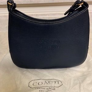 Navy Blue Coach Handbag